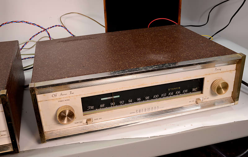 Sherwood S3000IV Stereo FM MX Tuner Good Original Working Condition &#039;60s  			