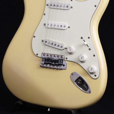 Fender Japan Stratocaster ST7286DSC MOD Yellow White (S/N:L022136) (09/25) image 4