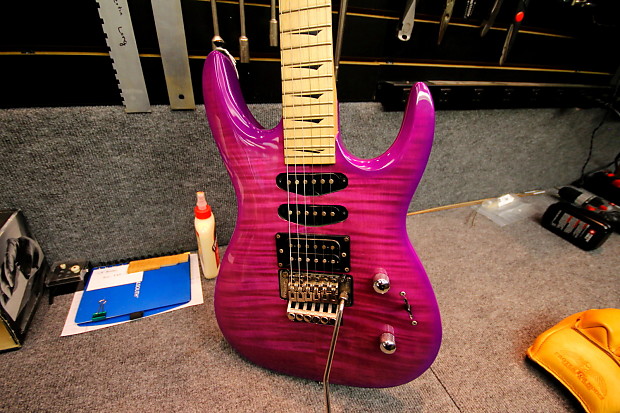 KRAMER striker 211 purpleエレキギター KRAMER striker 211 purple - メルカリ