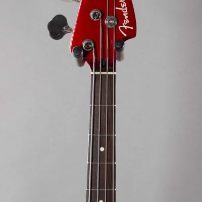 2007 Fender Japan AJB Aerodyne Jazz Bass Candy Apple Red image 4