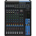 Yamaha MG12 12-Channel Analog Mixer with 6 Microphone Preamps ,2  Aux Sends, EQ & 1-knob Compressors