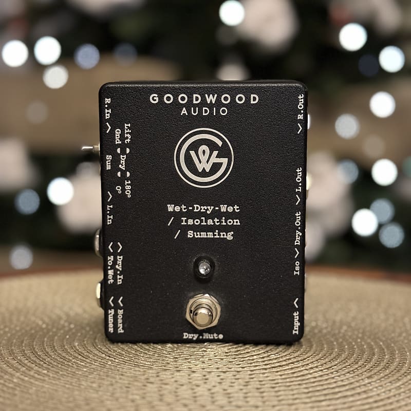Goodwood Audio Wet/Dry/Wet Custom Junction Box | Reverb