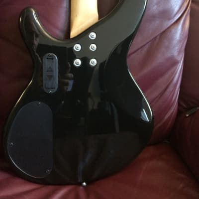 Aria Integra IGB35 - 4 strings Electric Bass Guitar in Black image 3