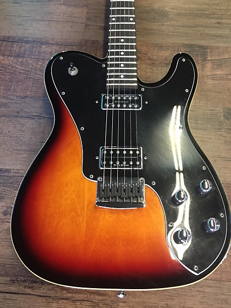Schecter pt fastback deals sunburst