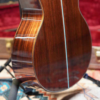 Hsienmo Autumn Bear Claws Sitka Spruce + Wild Indian Rosewood Full Solid Acoustic Guitar image 6