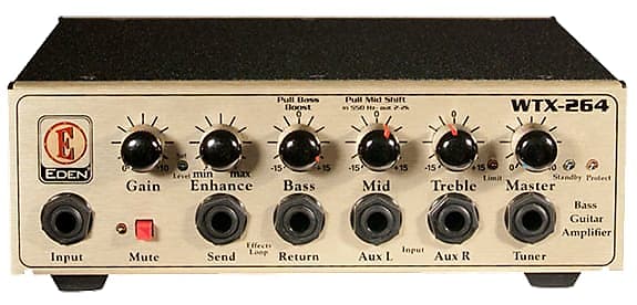 Eden WTX264 Bass Amplifier Head image 1