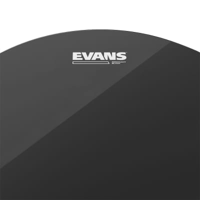 Evans Resonant Black Drum Head - 16" image 2