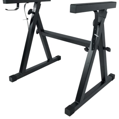 Rockville Z50 Z-Style Pro Keyboard Stand+Bag Fits M-Audio Keystation 61 MK3