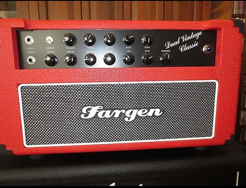 Fargen Custom Shop Dual Vintage Classic Head 2012 Red Reverb