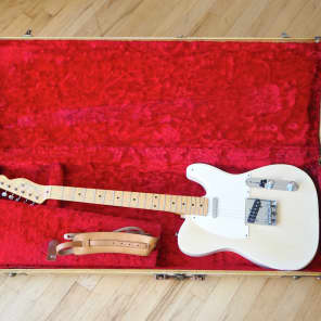 1956 Fender Telecaster Vintage Guitar Blonde One Owner 100% Stock w/ Tweed Champ image 18