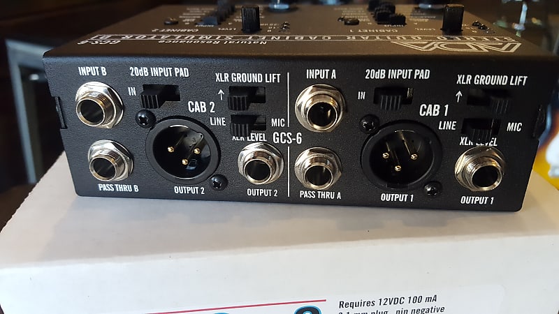 ADA GCS-6 キャビネットシミュレーター ADA GCS-6｜ステレオ