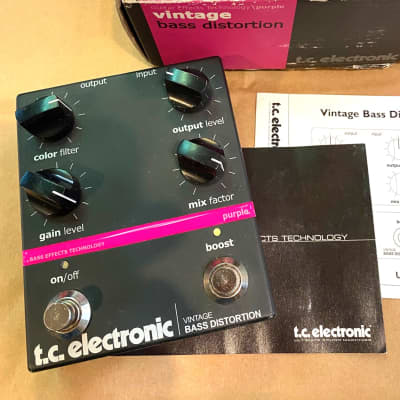 TC Electronic Vintage Bass Distortion | Reverb