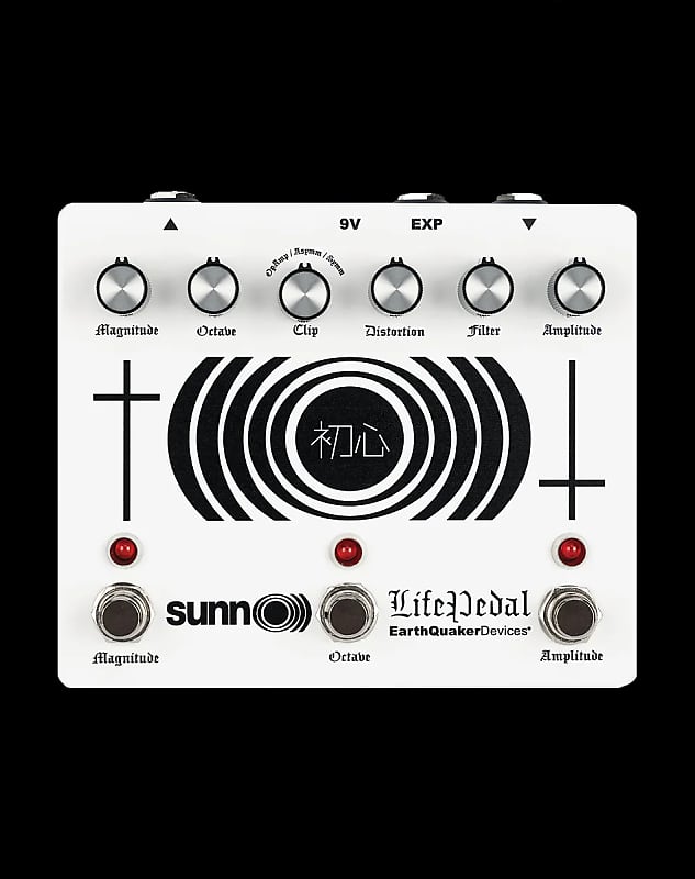EarthQuaker Devices Sunn O))) Life Pedal Octave Distortion + Booster V3  White