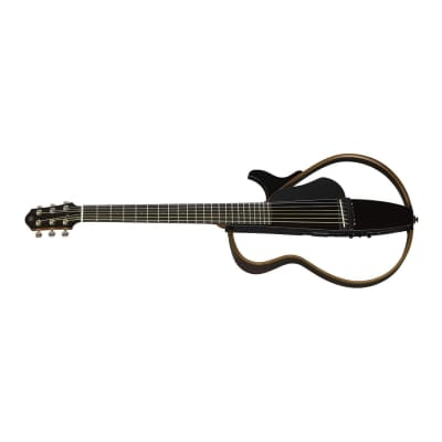Yamaha SLG200S 6-Steel String Silent Guitar (Right-Handed, Translucent Black) image 11