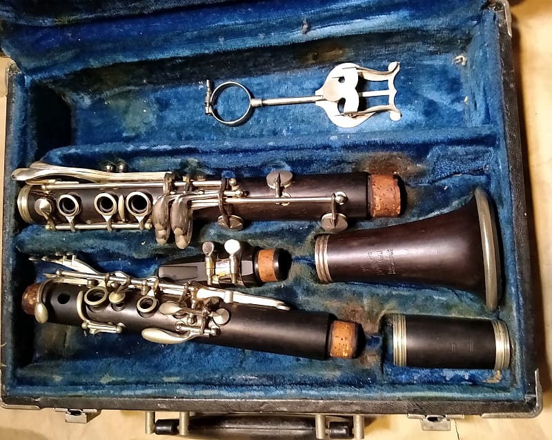 クラリネットMartin Freres 1740 ジャンク品 Martin Freres Model 1740 France Philharmonic Deluxe Clarinet