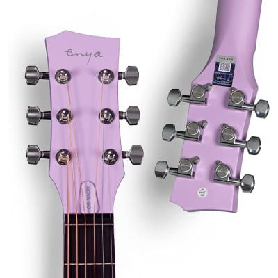 Enya NOVA GO Acoustic Guitar Purple "People Eater" image 7