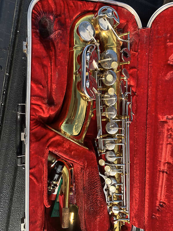 Armstrong Alto vintage saxophone with case great shape Reverb