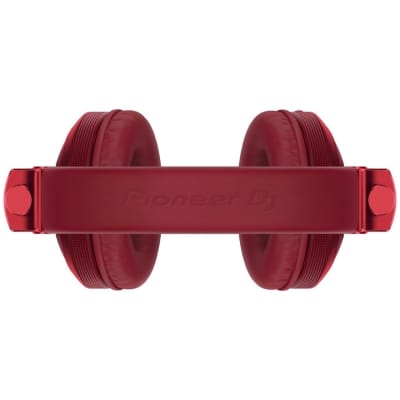 Pioneer DJ HDJ-X5BT Wireless Bluetooth DJ Headphones, Red image 2