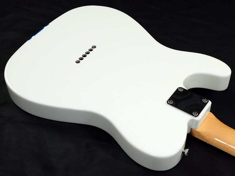 [SALE Ends May 27] Fender Made in Japan 2023 Collection Traditional 60s  Telecaster 2023 Olympic White with Blue Competition Stripe Limited Edition