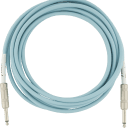 Fender Original Series Straight to Straight 10 ft. Instrument Cable, Daphne Blue