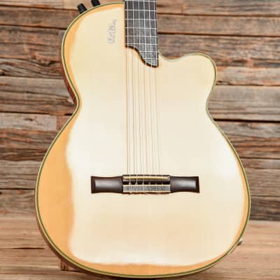 Epiphone Chet Atkins SST Studio Nylon Natural 1995 | Reverb