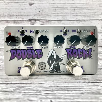 Zvex Double Rock Vexter Dual Distortion Pedal | Reverb