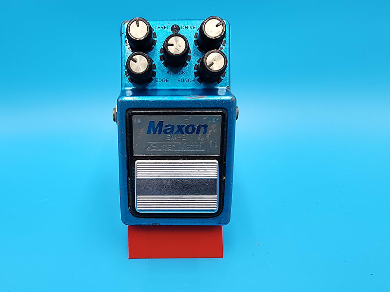 RARE Maxon SM-9 Super Metal Distortion Pedal Made in Japan Guitar Bass  Effect 84