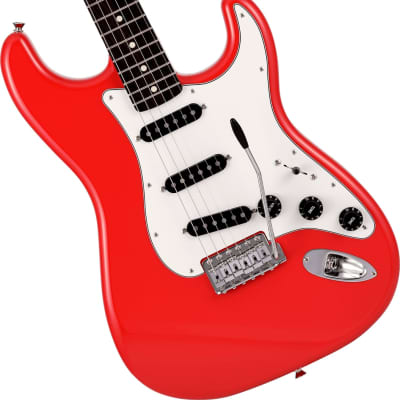Fender - Made in Japan Limited Edition International Color Series - Stratocaster® Electric Guitar - Rosewood Fingerboard - Morocco Red - w/ Gig Bag for sale