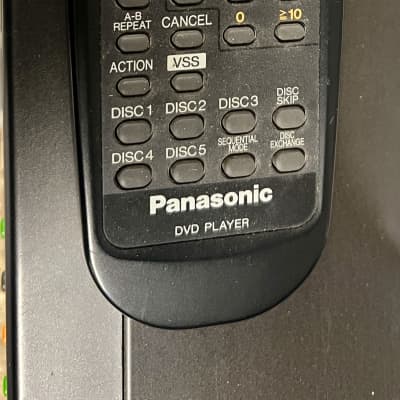Panasonic DVD C220 5-Disc Multi CD DVD Changer Player w/ Remote & Instructions; Tested image 5
