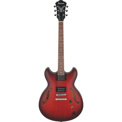 IBANEZ - AS53 SUNBURST RED FLAT - Guitare électrique image 1