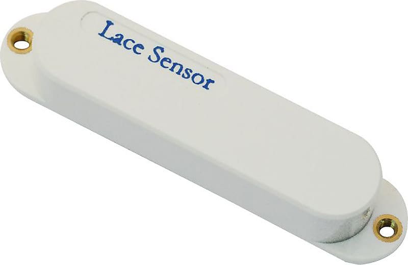 Lace Sensor Blue w/White Cover Guitar Pickup | Reverb