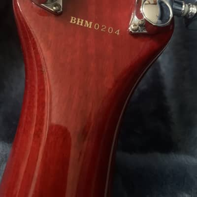Burns London Brian May Red Special 2001 serial number BHM-0204 image 12
