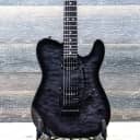 Charvel Pro-Mod San Dimas Style 2 HH FR QM Transparent Black Burst Electric Guitar