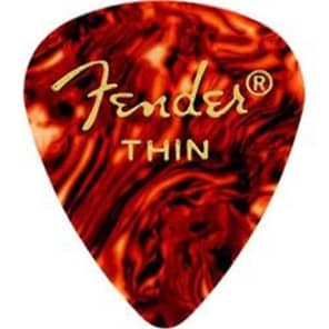 Fender 451 Shape Picks, Shell, Thin, 12 Count 2016