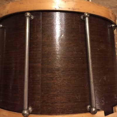 Ludwig Marching Snare 1940's - Brown image 3
