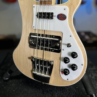 NEW 2025 Rickenbacker 4003MG Mapleglo 4-String Bass 4003 | OHSCase 772 Auth Dealer image 2