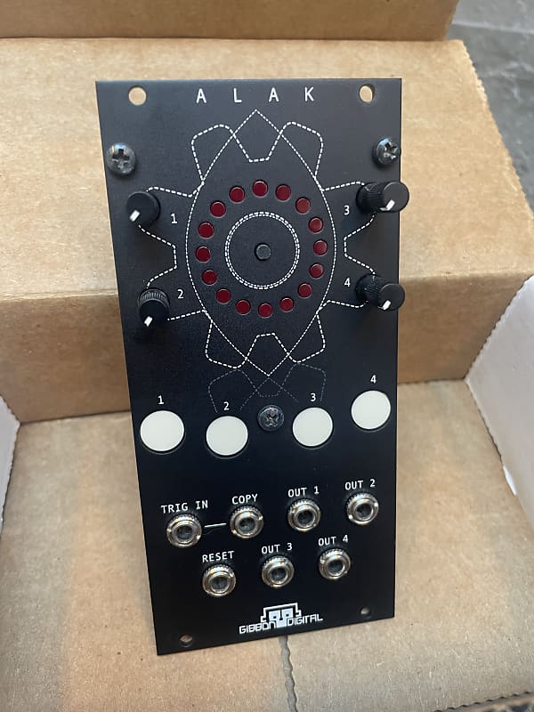 Gibbon Digital ALAK Eurorack Euclidean Sequencer Reverb