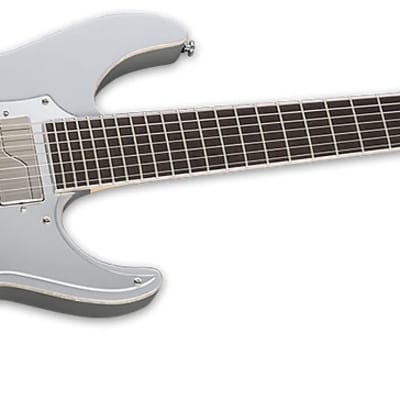 ESP LTD Ken Susi KS M-7 Metallic Silver MSIL Electric Guitar BRAND NEW w/ ESP Hardshell Case! M7 image 2