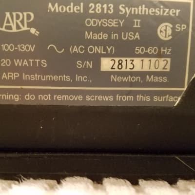 ARP Odyssey  Vintage Analog Synthesizer image 7