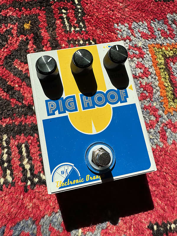 Electronic Orange Pig Hoof Reverb