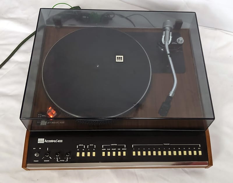 ADC ACCUTRAC 4000 2-Speed Direct-Drive Turntable Stereo Record Player - For  Parts or Repair