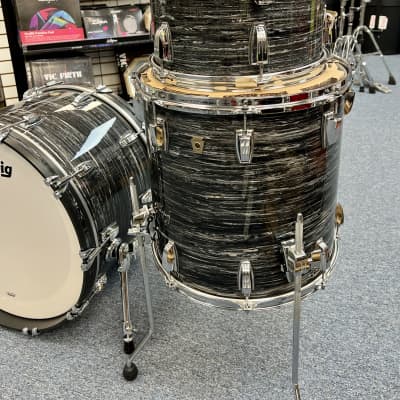 Ludwig Classic Maple Fab 3 Piece Shell Pack, Vintage Black Oyster - FREE SHIPPING! image 11