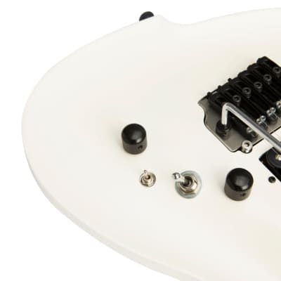 KOLOSS GT5 Aluminum Body Locking Machine Head Electric Guitar + Bag - White Satin image 18