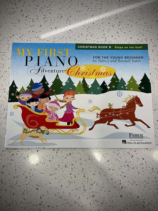 Faber My First Piano Adventure Christmas Book B | Reverb