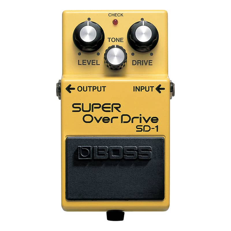 New Boss SD-1 Super Overdrive Guitar Effects Pedal image 1