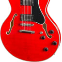 Eastman T486 Thinline Semi-Hollow Electric Guitar – Red