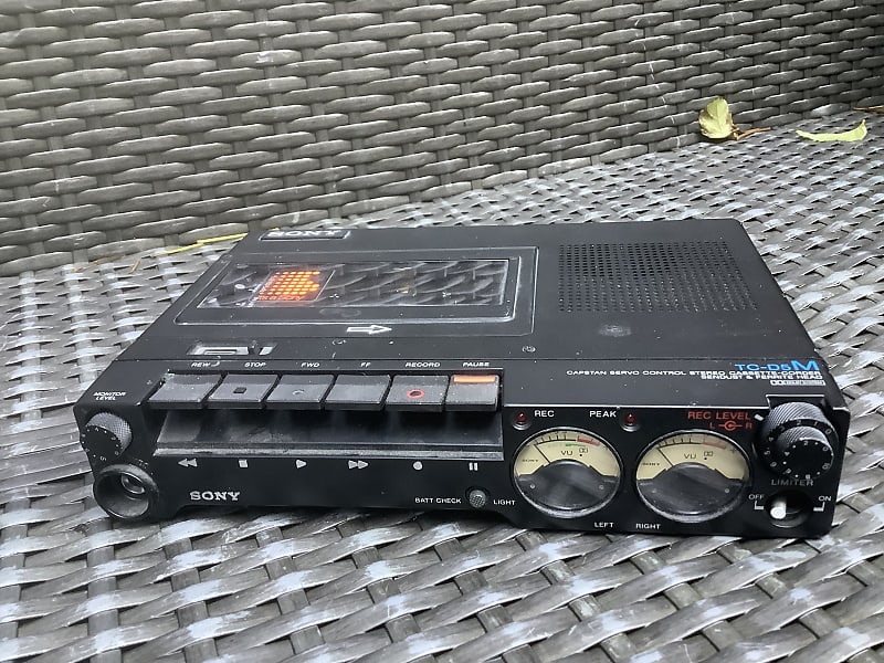 Sony TC-D5M portable hi end recorder for professional use / Japan vintage  80’s / TC D 5