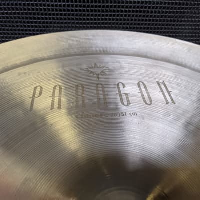 New! Sabian 20" Paragon Chinese Cymbal - Neil Peart Signature Model - Regular Finish - Hard To Find! image 2
