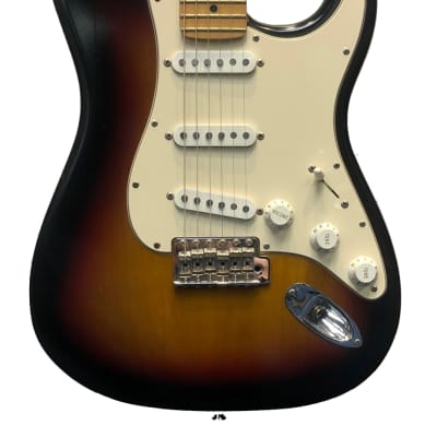 Fender Highway One Stratocaster with Maple Fretboard - 3-Color Sunburst (with Fender Deluxe gig bag) for sale