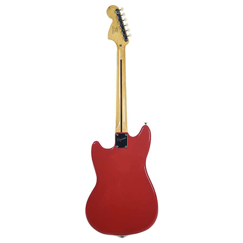 Squier Vintage Modified Mustang Fiesta Red w/White Pearloid